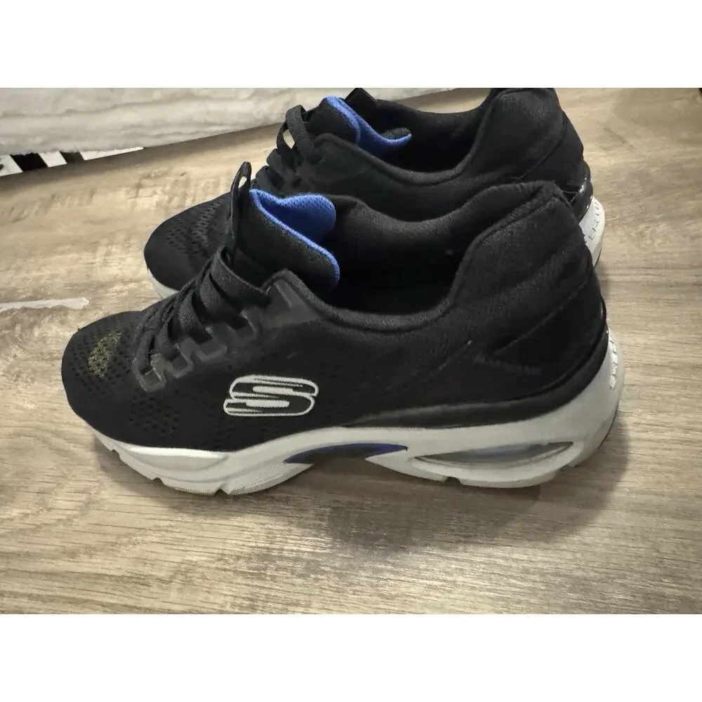 Skechers SKECH-AIR Dynamight 2.0 Men’s Running Shoes Black Blue Size 10